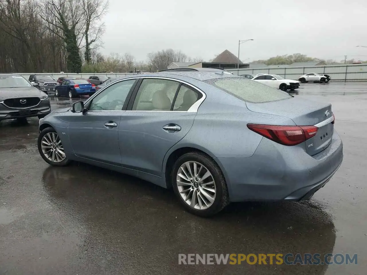 2 Фотография поврежденного автомобиля JN1EV7AR3KM555049 INFINITI Q50 2019
