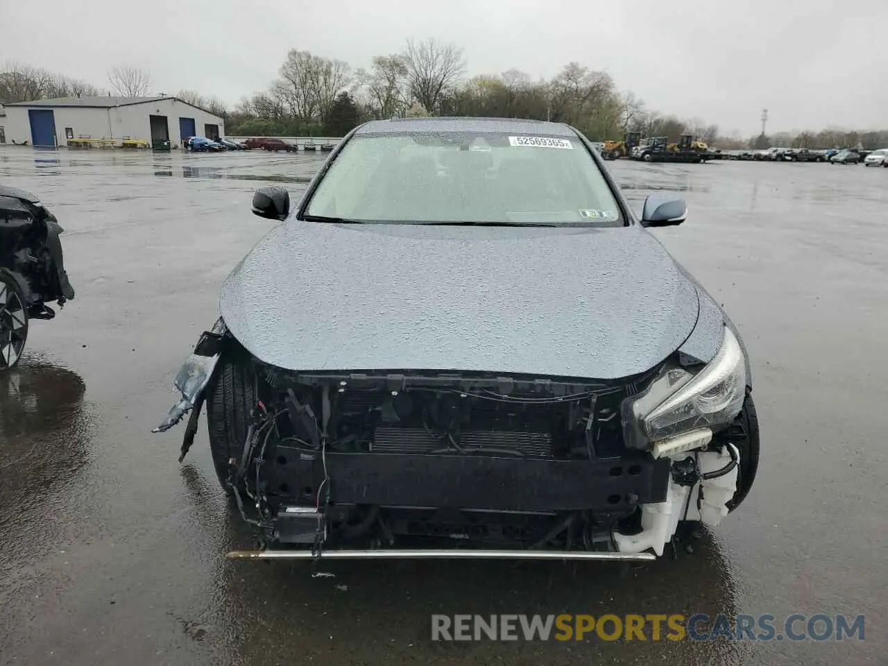 5 Фотография поврежденного автомобиля JN1EV7AR3KM555049 INFINITI Q50 2019