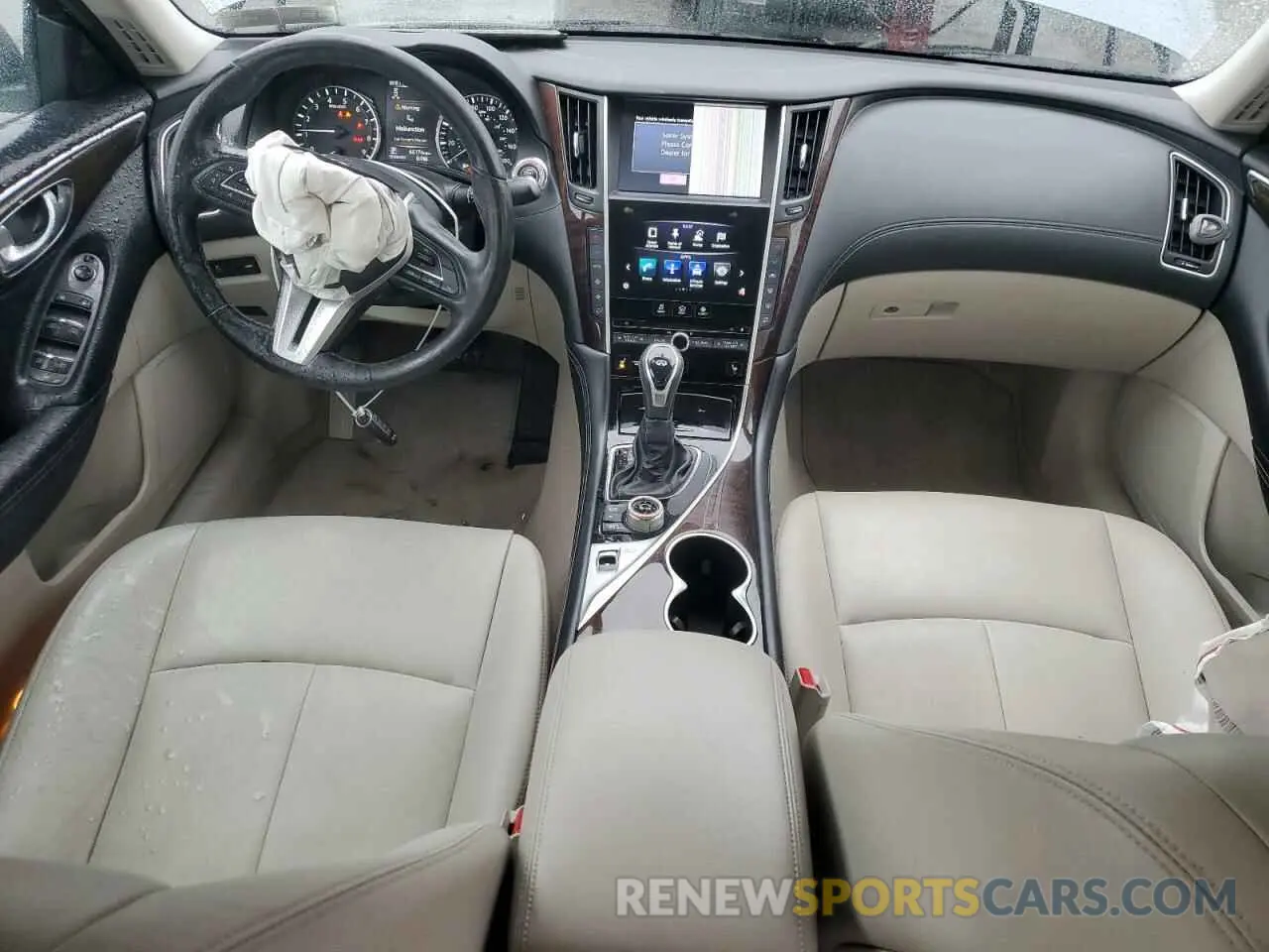 8 Фотография поврежденного автомобиля JN1EV7AR3KM555049 INFINITI Q50 2019