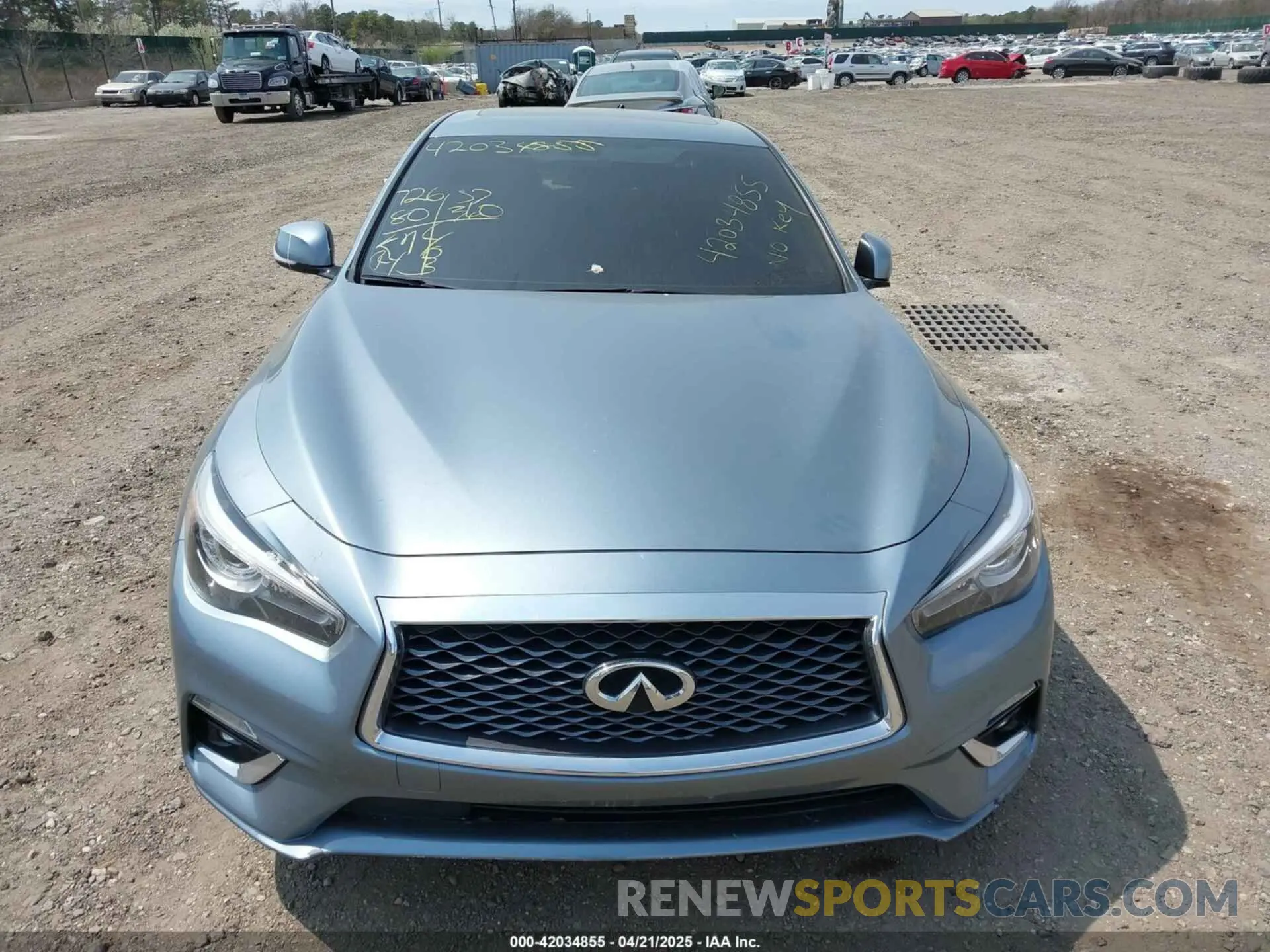 11 Photograph of a damaged car JN1EV7AR3KM591159 INFINITI Q50 2019