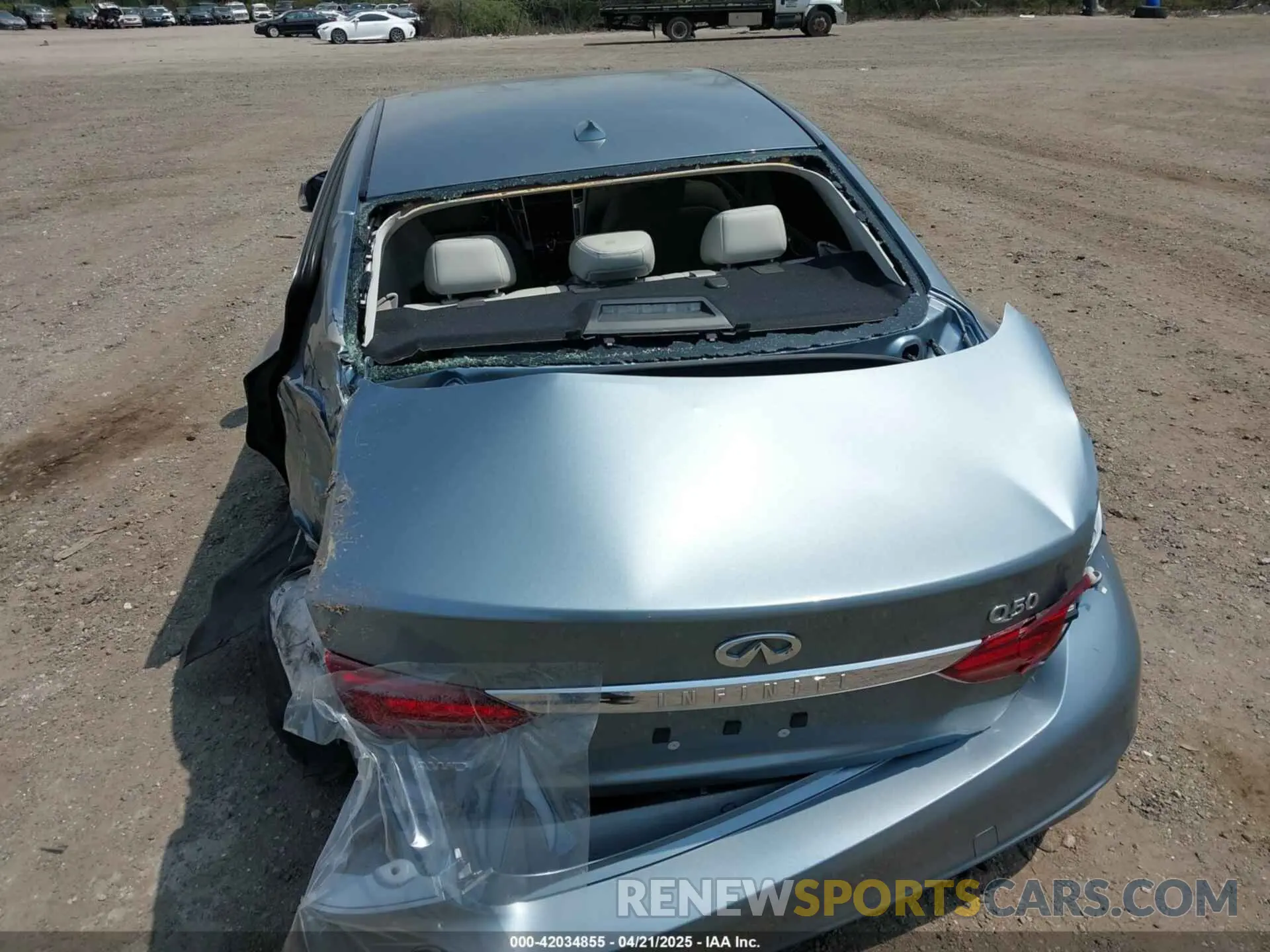 15 Photograph of a damaged car JN1EV7AR3KM591159 INFINITI Q50 2019