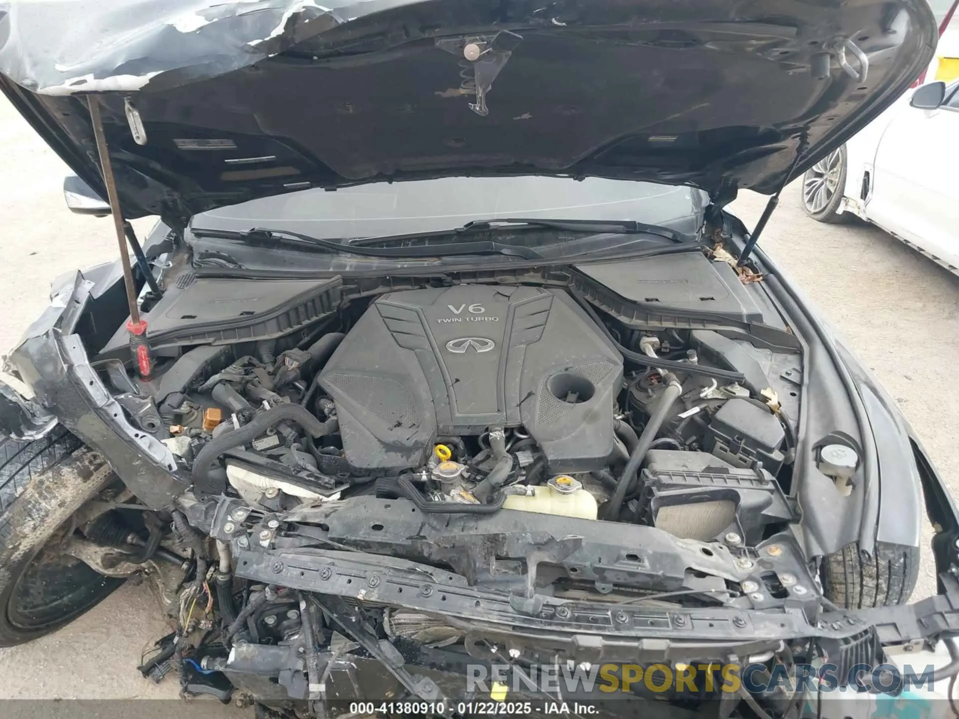 10 Photograph of a damaged car JN1EV7AR3KM591226 INFINITI Q50 2019