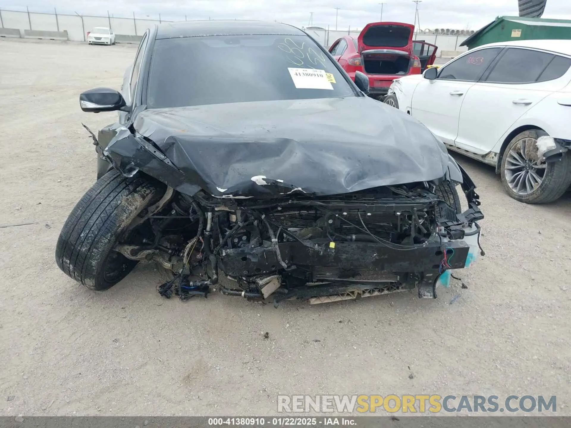 6 Photograph of a damaged car JN1EV7AR3KM591226 INFINITI Q50 2019