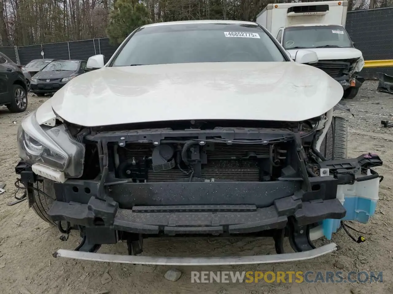 5 Photograph of a damaged car JN1EV7AR3KM593705 INFINITI Q50 2019
