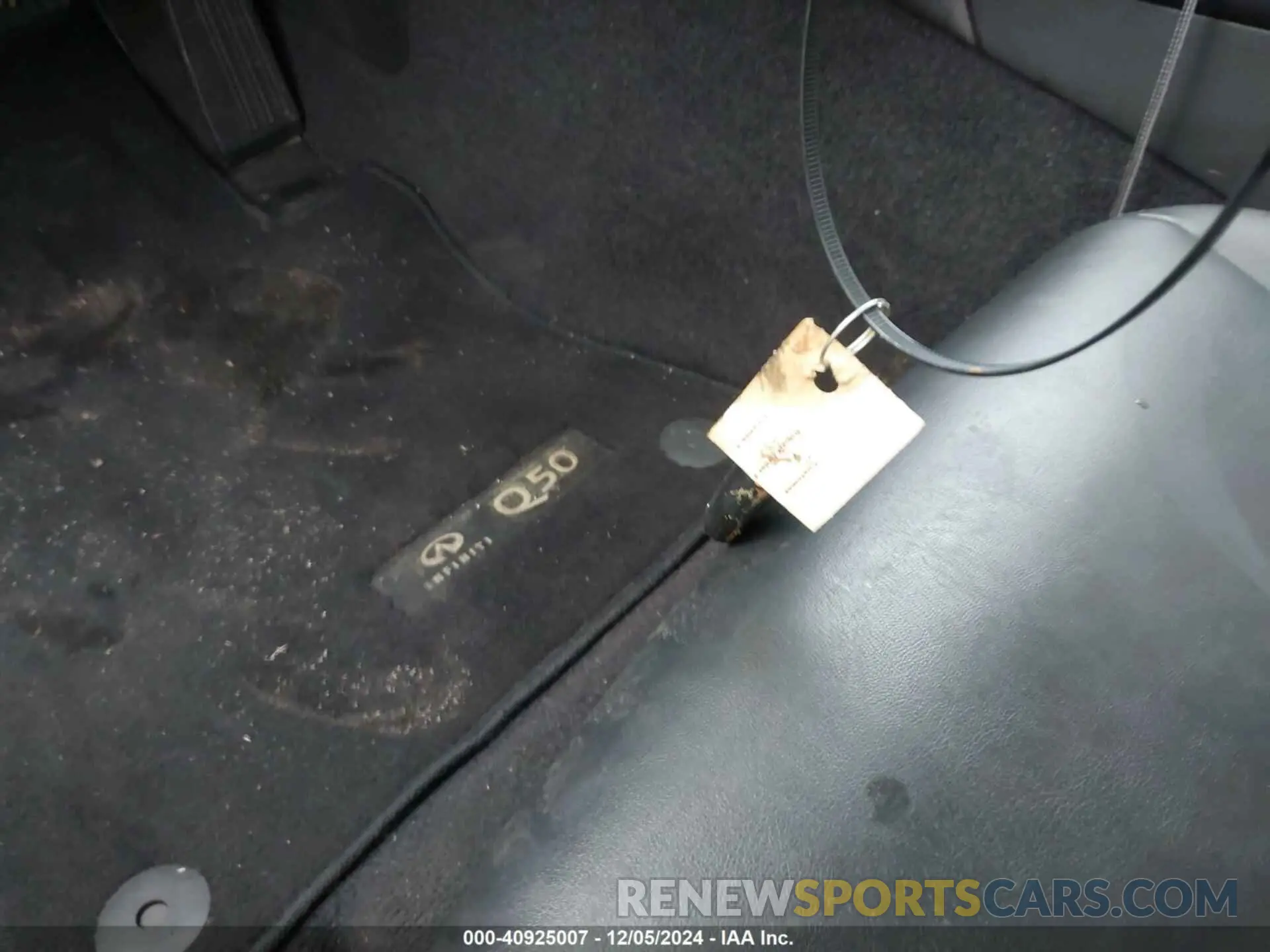 11 Фотография поврежденного автомобиля JN1EV7AR4KM550216 INFINITI Q50 2019