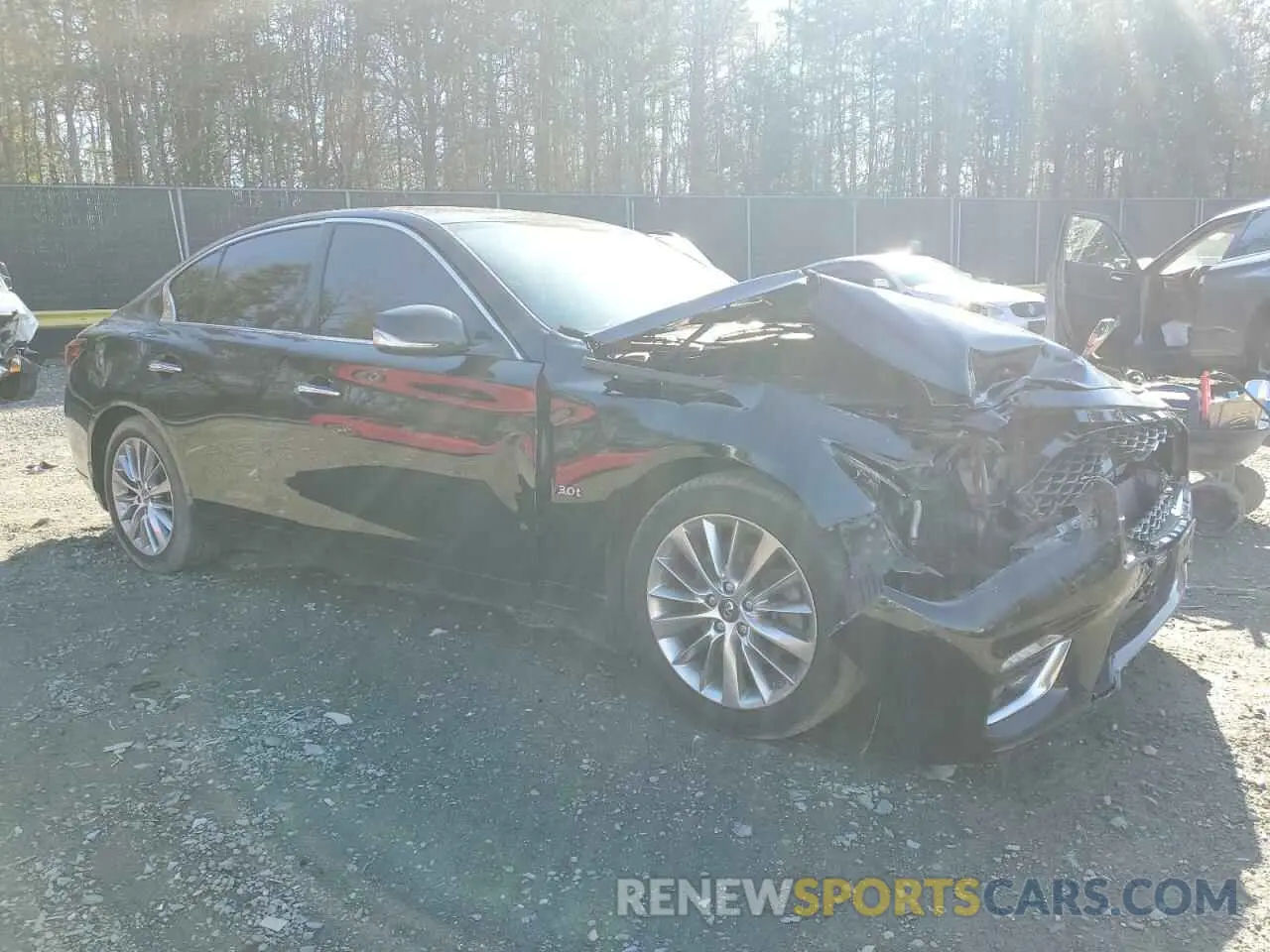 4 Photograph of a damaged car JN1EV7AR4KM559286 INFINITI Q50 2019
