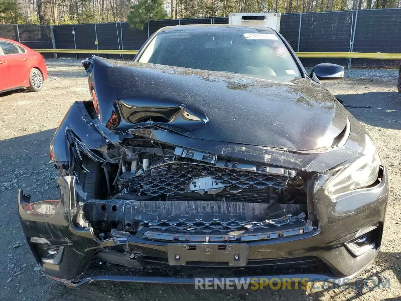 5 Photograph of a damaged car JN1EV7AR4KM559286 INFINITI Q50 2019