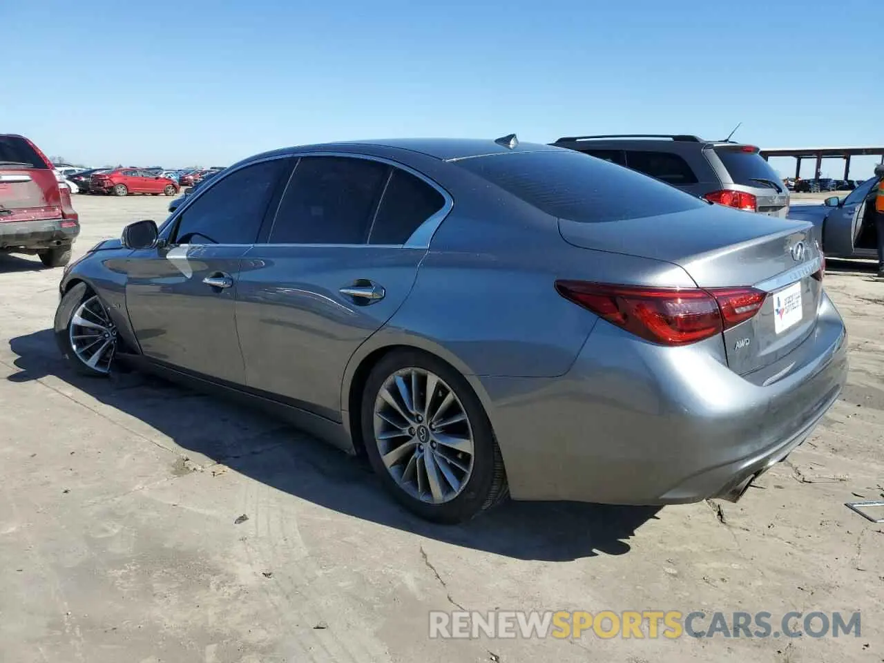 2 Фотография поврежденного автомобиля JN1EV7AR4KM591722 INFINITI Q50 2019