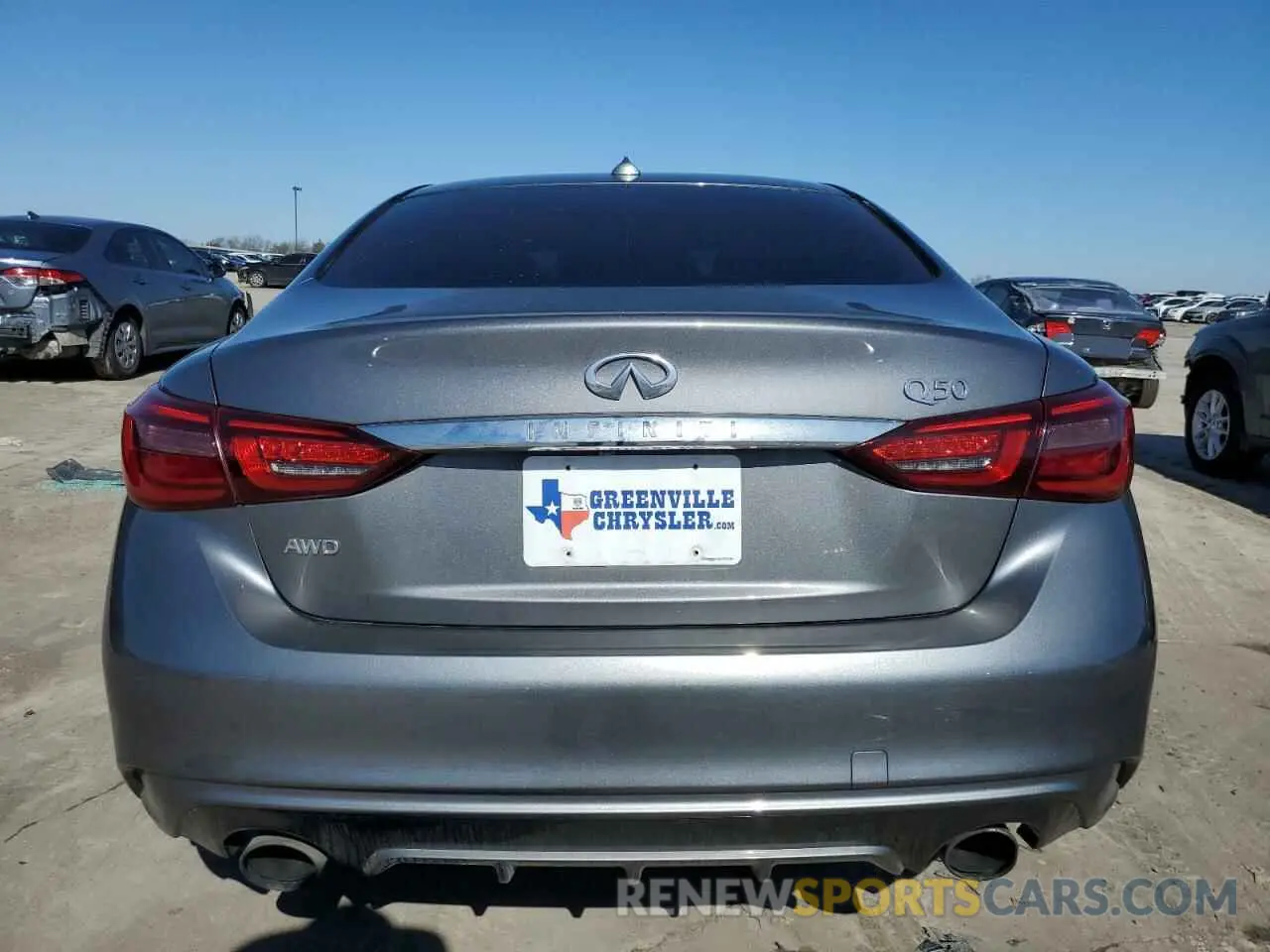 6 Фотография поврежденного автомобиля JN1EV7AR4KM591722 INFINITI Q50 2019
