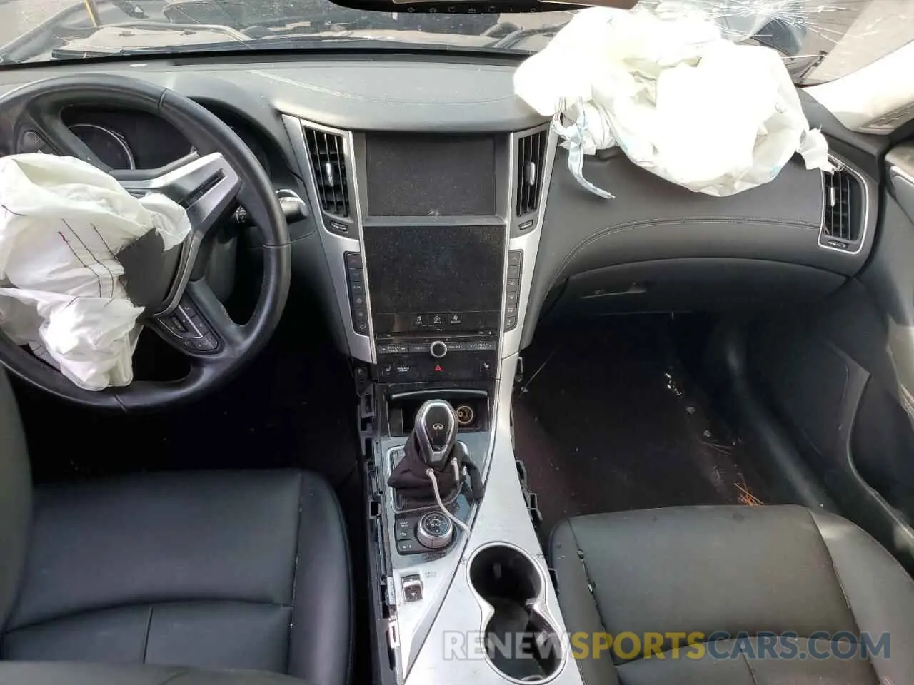 8 Photograph of a damaged car JN1EV7AR4KM592160 INFINITI Q50 2019