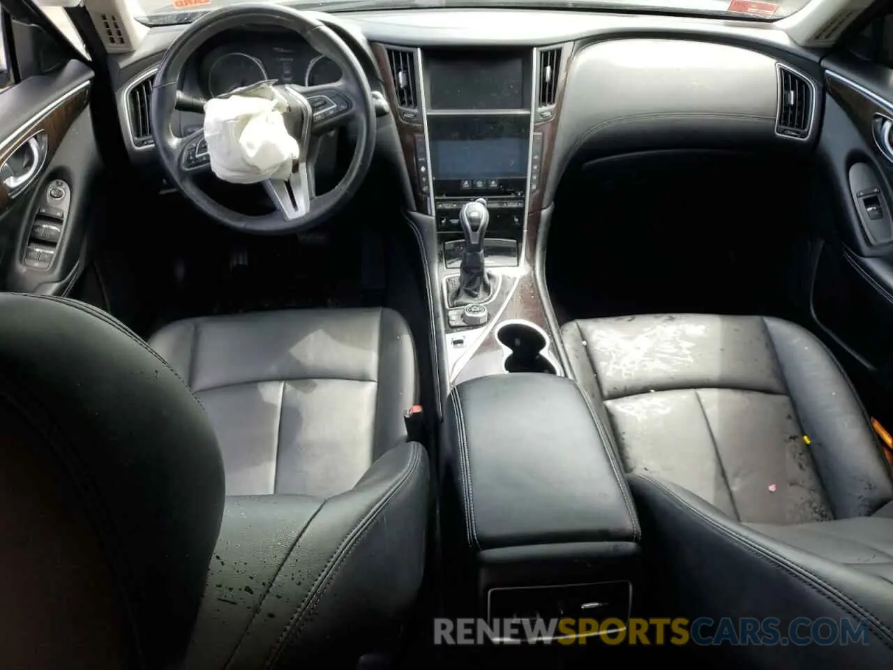 8 Photograph of a damaged car JN1EV7AR5KM551925 INFINITI Q50 2019