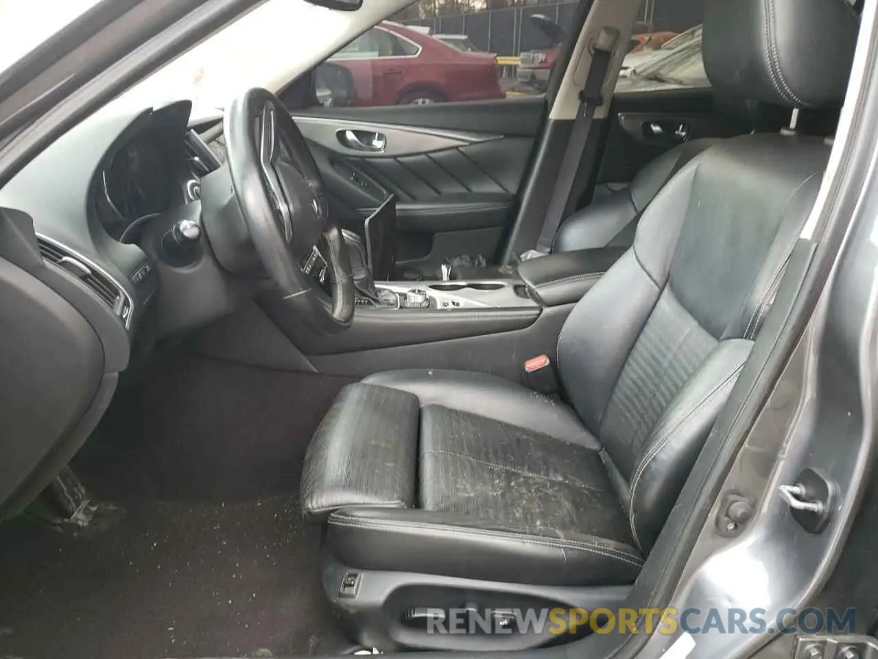 7 Photograph of a damaged car JN1EV7AR5KM591227 INFINITI Q50 2019