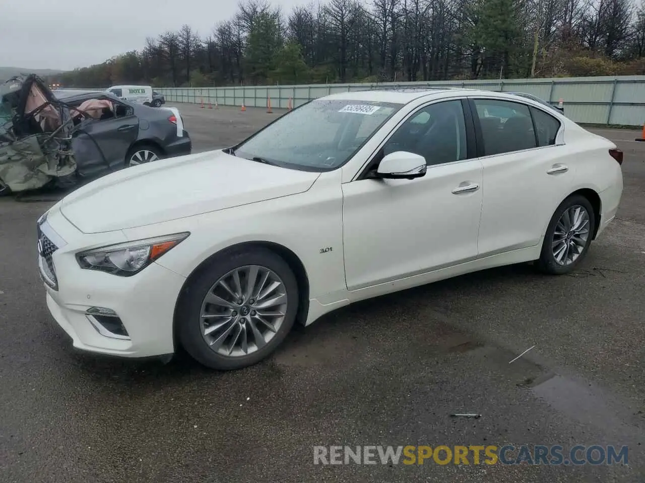 1 Фотография поврежденного автомобиля JN1EV7AR6KM552260 INFINITI Q50 2019