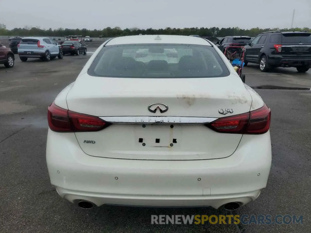 6 Фотография поврежденного автомобиля JN1EV7AR6KM552260 INFINITI Q50 2019