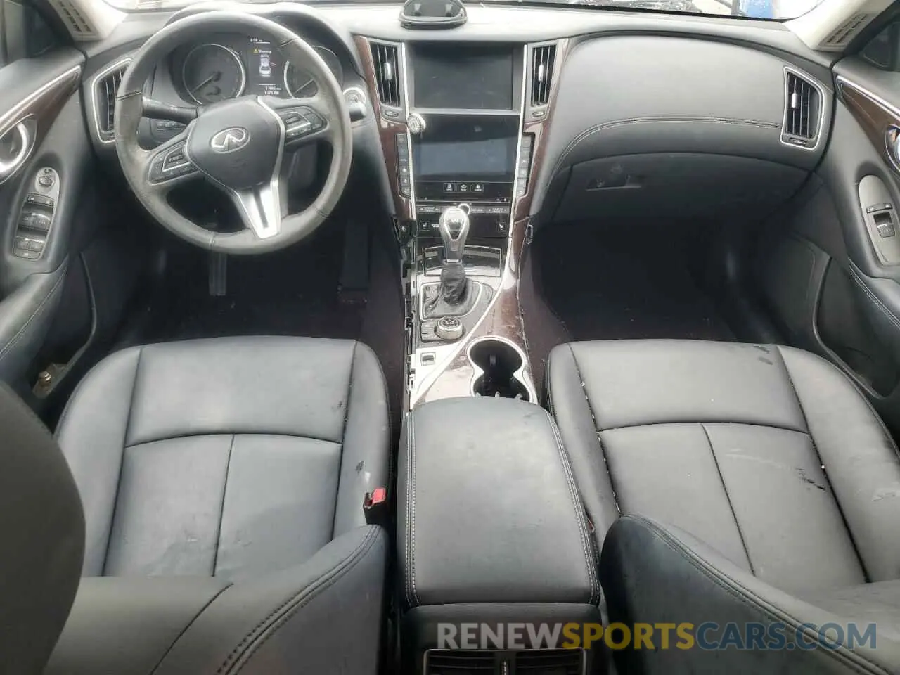 8 Фотография поврежденного автомобиля JN1EV7AR6KM552260 INFINITI Q50 2019