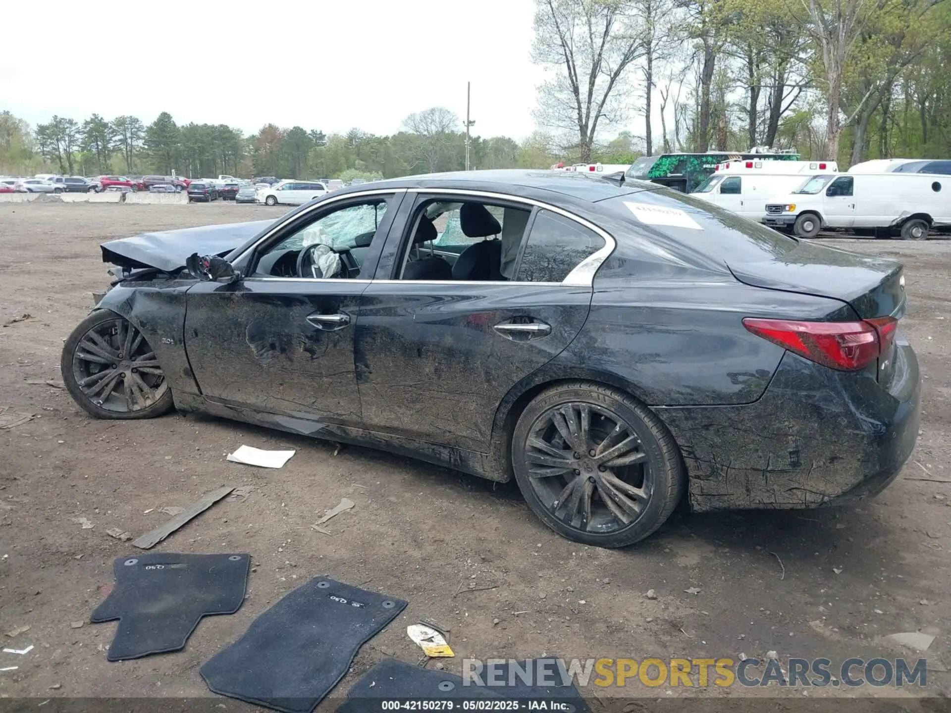 15 Photograph of a damaged car JN1EV7AR6KM555210 INFINITI Q50 2019