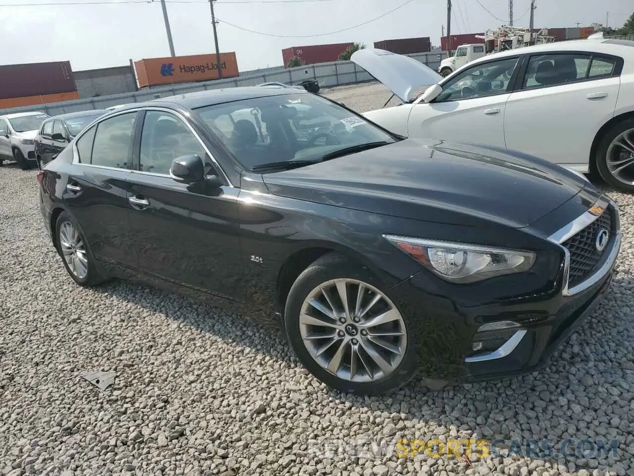 4 Photograph of a damaged car JN1EV7AR6KM556874 INFINITI Q50 2019