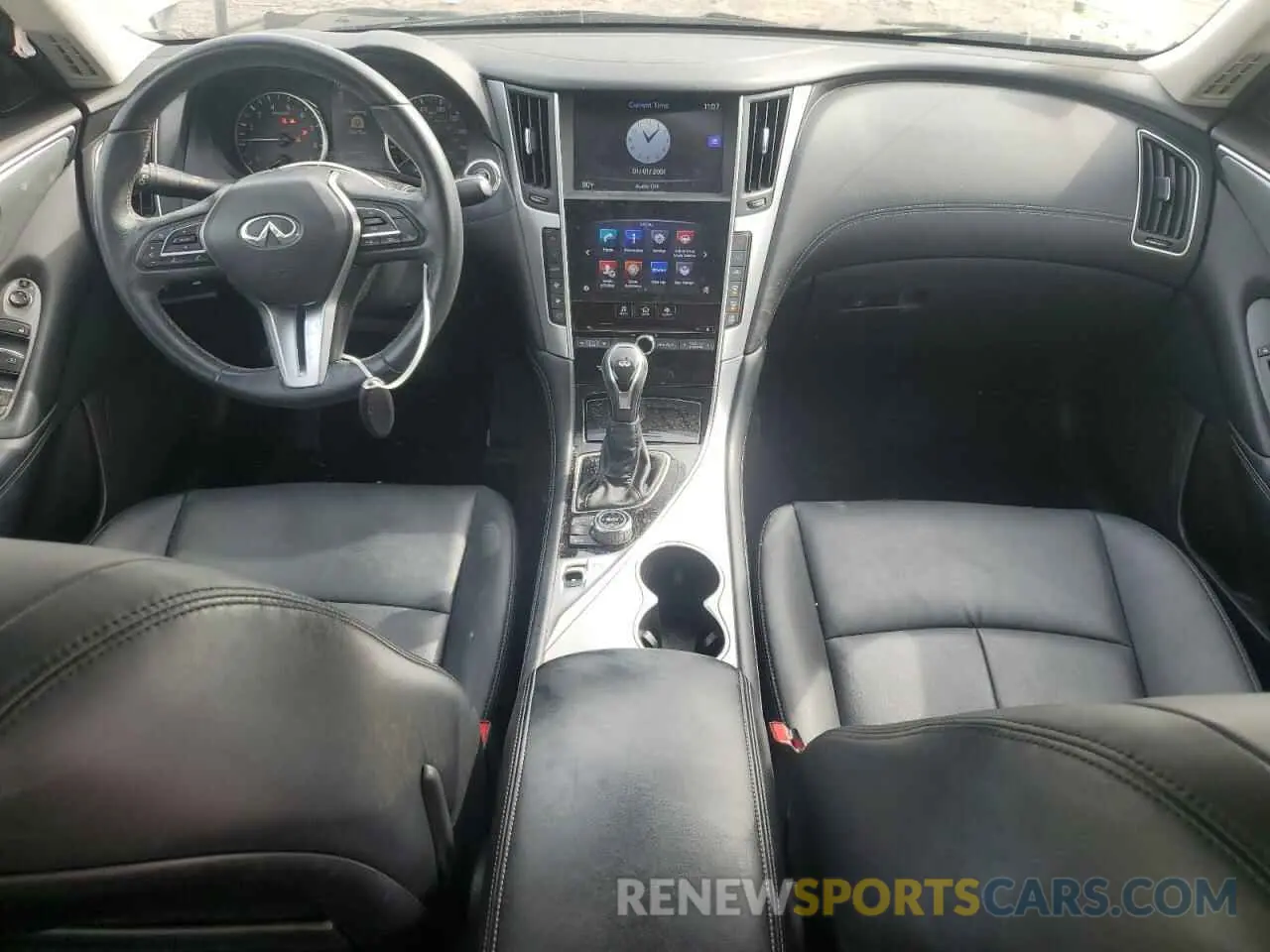 8 Photograph of a damaged car JN1EV7AR6KM590457 INFINITI Q50 2019