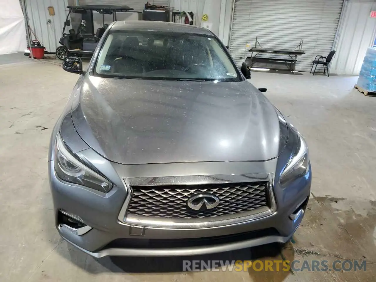 5 Photograph of a damaged car JN1EV7AR6KM590488 INFINITI Q50 2019