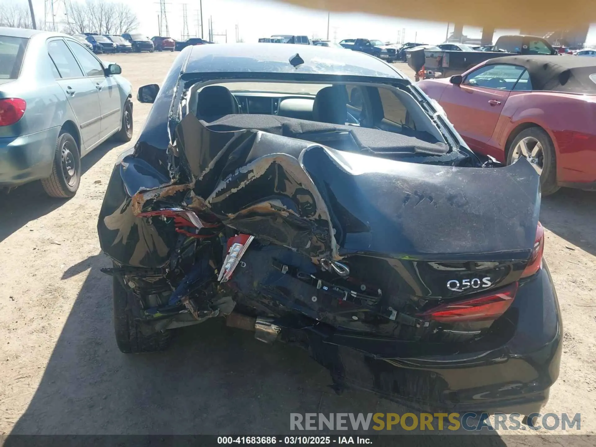 6 Фотография поврежденного автомобиля JN1EV7AR6KM591124 INFINITI Q50 2019