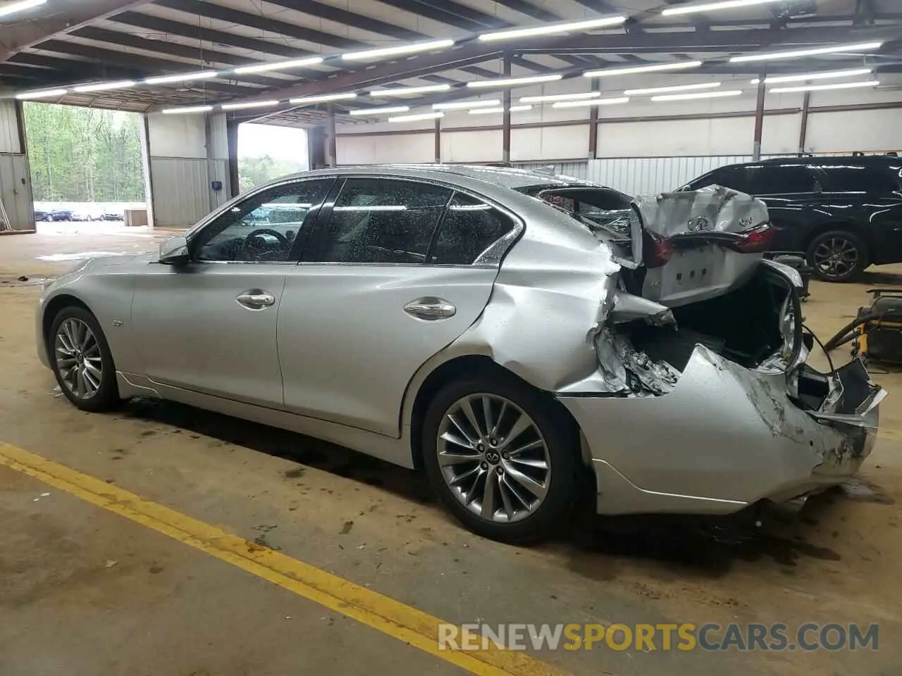 2 Фотография поврежденного автомобиля JN1EV7AR6KM592080 INFINITI Q50 2019