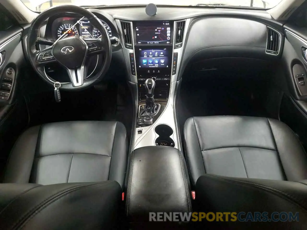 8 Фотография поврежденного автомобиля JN1EV7AR6KM592080 INFINITI Q50 2019