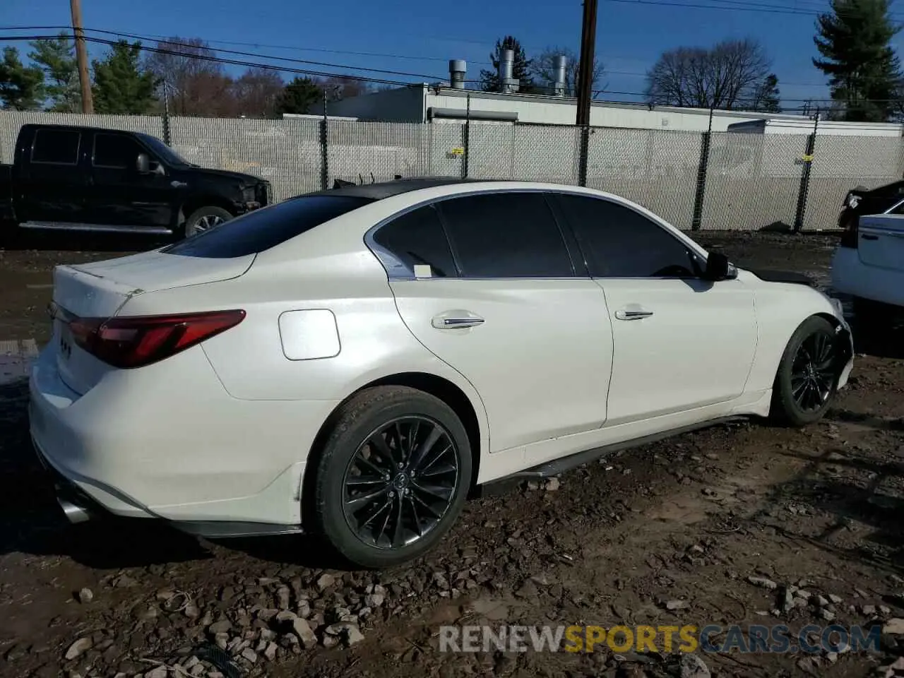 3 Photograph of a damaged car JN1EV7AR7KM550212 INFINITI Q50 2019