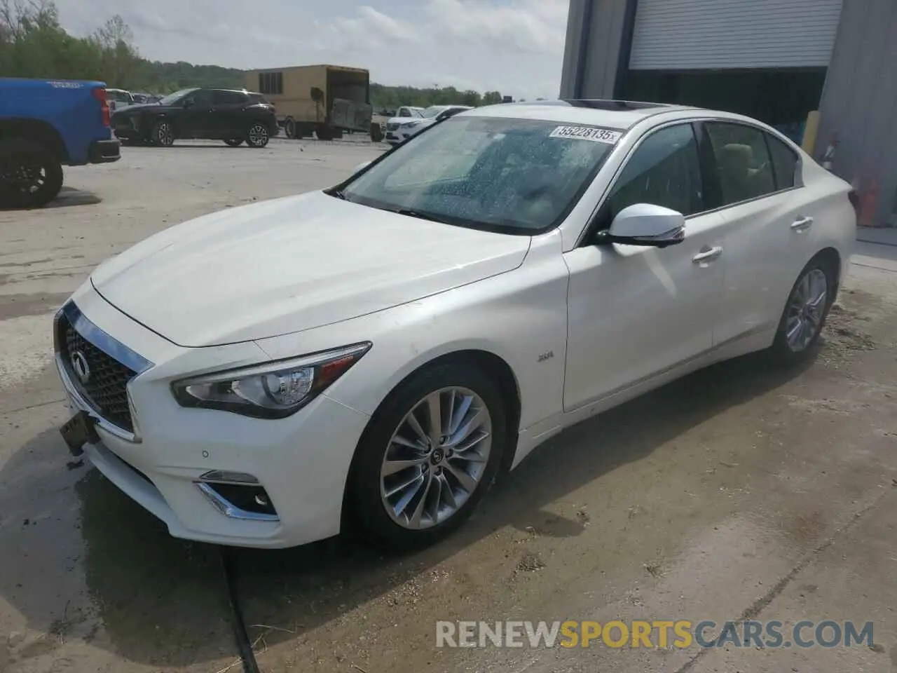 1 Фотография поврежденного автомобиля JN1EV7AR7KM552316 INFINITI Q50 2019