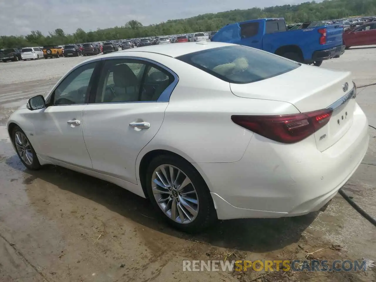 2 Фотография поврежденного автомобиля JN1EV7AR7KM552316 INFINITI Q50 2019