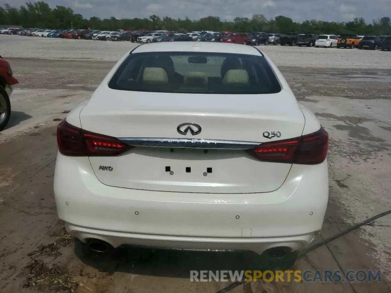 6 Фотография поврежденного автомобиля JN1EV7AR7KM552316 INFINITI Q50 2019