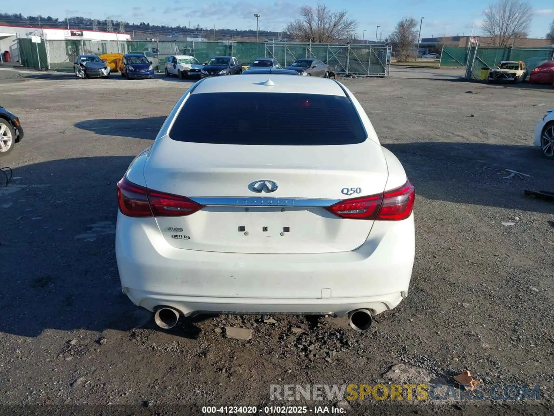17 Photograph of a damaged car JN1EV7AR7KM558746 INFINITI Q50 2019