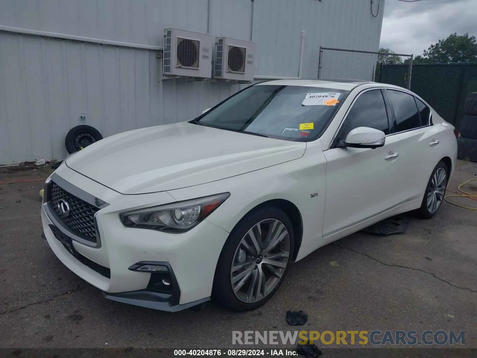 2 Фотография поврежденного автомобиля JN1EV7AR7KM590502 INFINITI Q50 2019