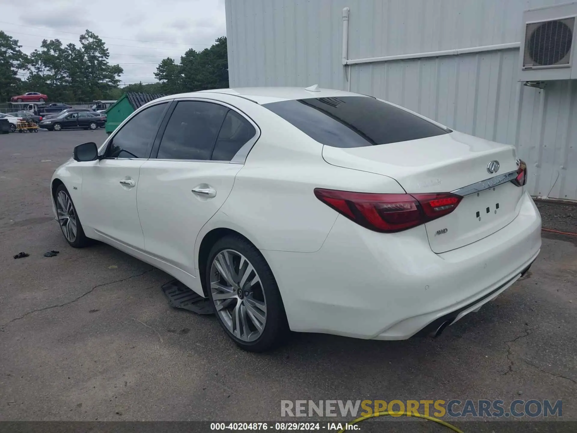 3 Фотография поврежденного автомобиля JN1EV7AR7KM590502 INFINITI Q50 2019