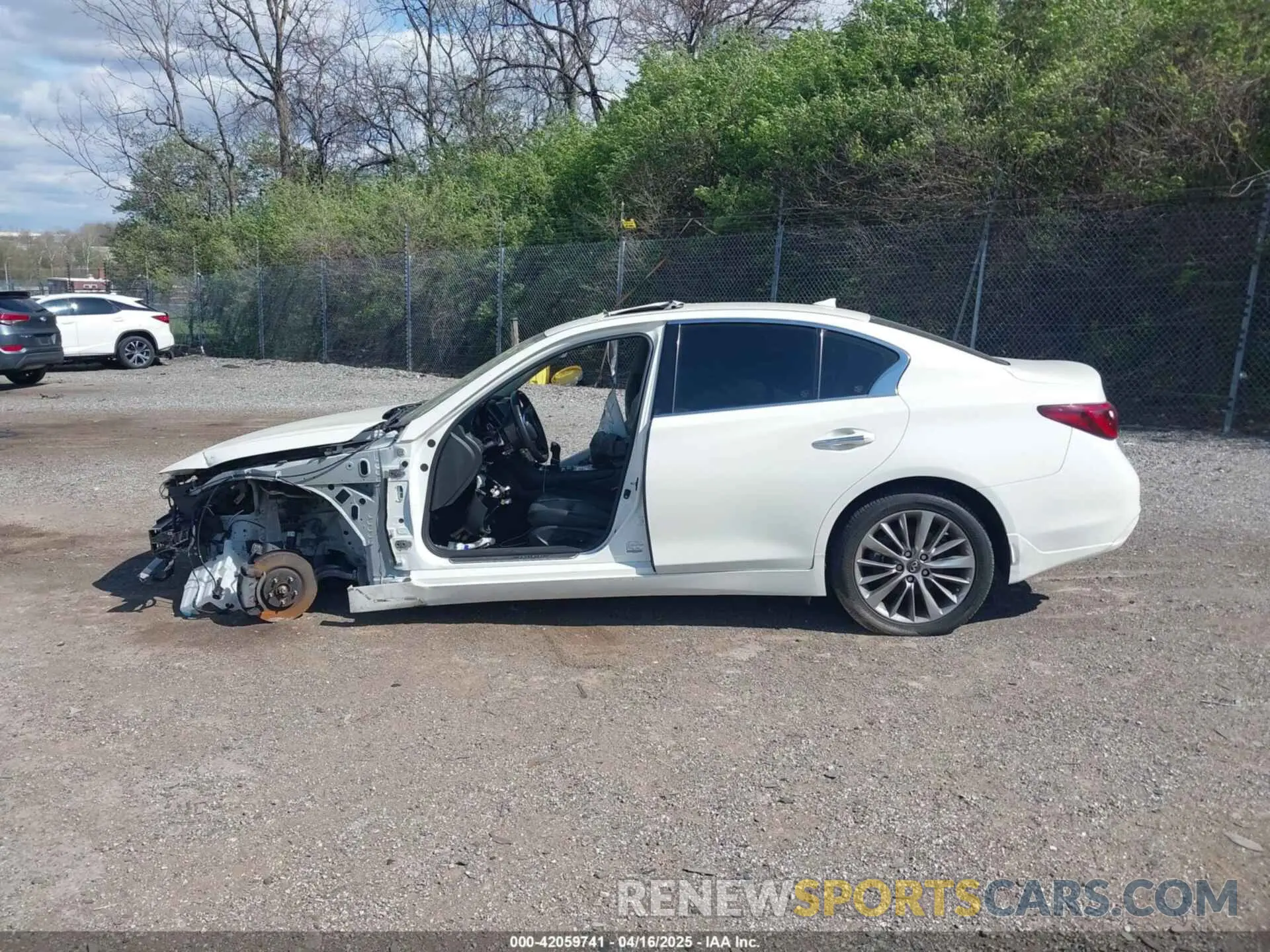 14 Фотография поврежденного автомобиля JN1EV7AR8KM554690 INFINITI Q50 2019