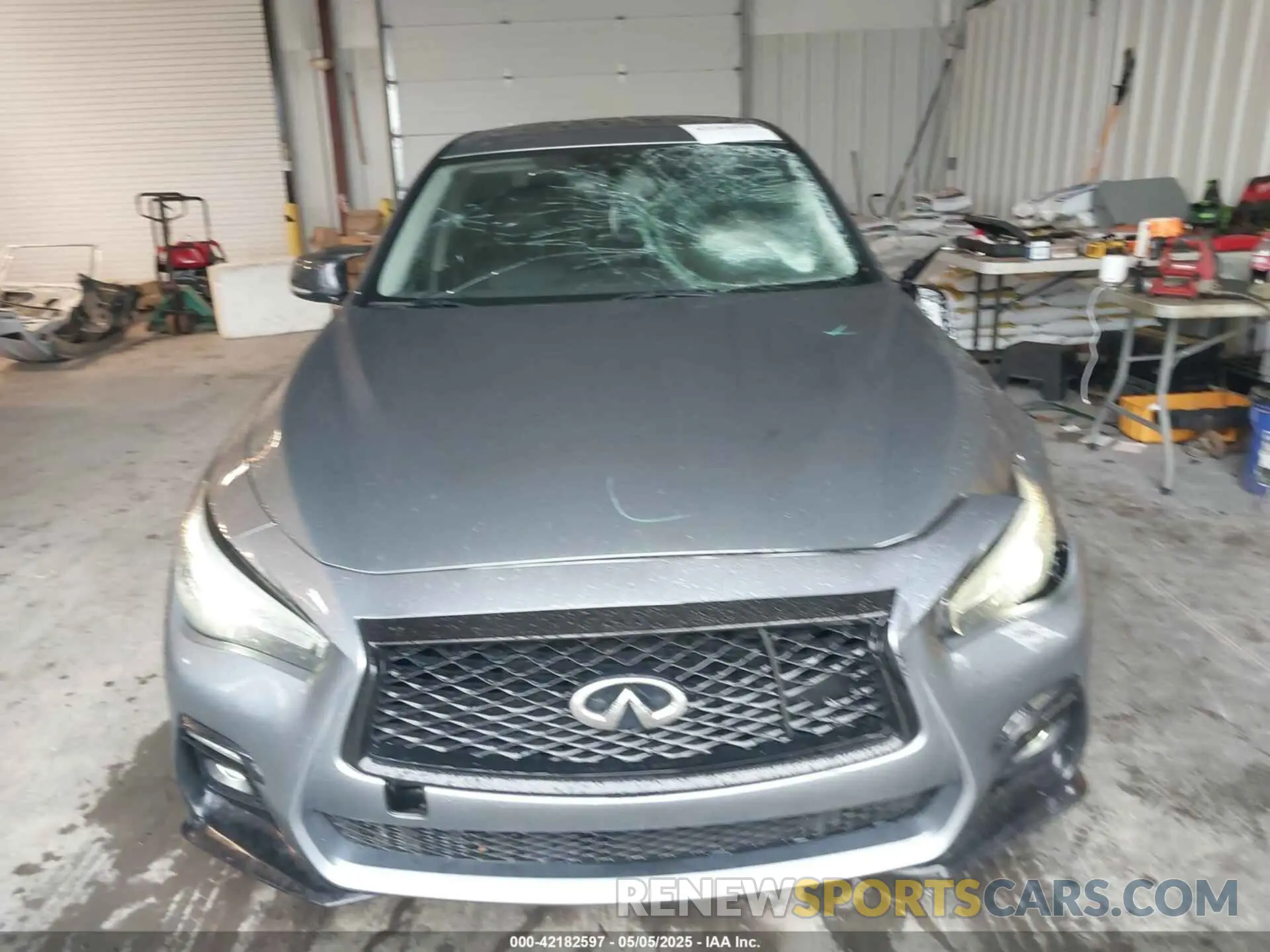 12 Фотография поврежденного автомобиля JN1EV7AR8KM555175 INFINITI Q50 2019