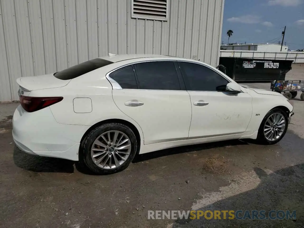 3 Photograph of a damaged car JN1EV7AR8KM559128 INFINITI Q50 2019