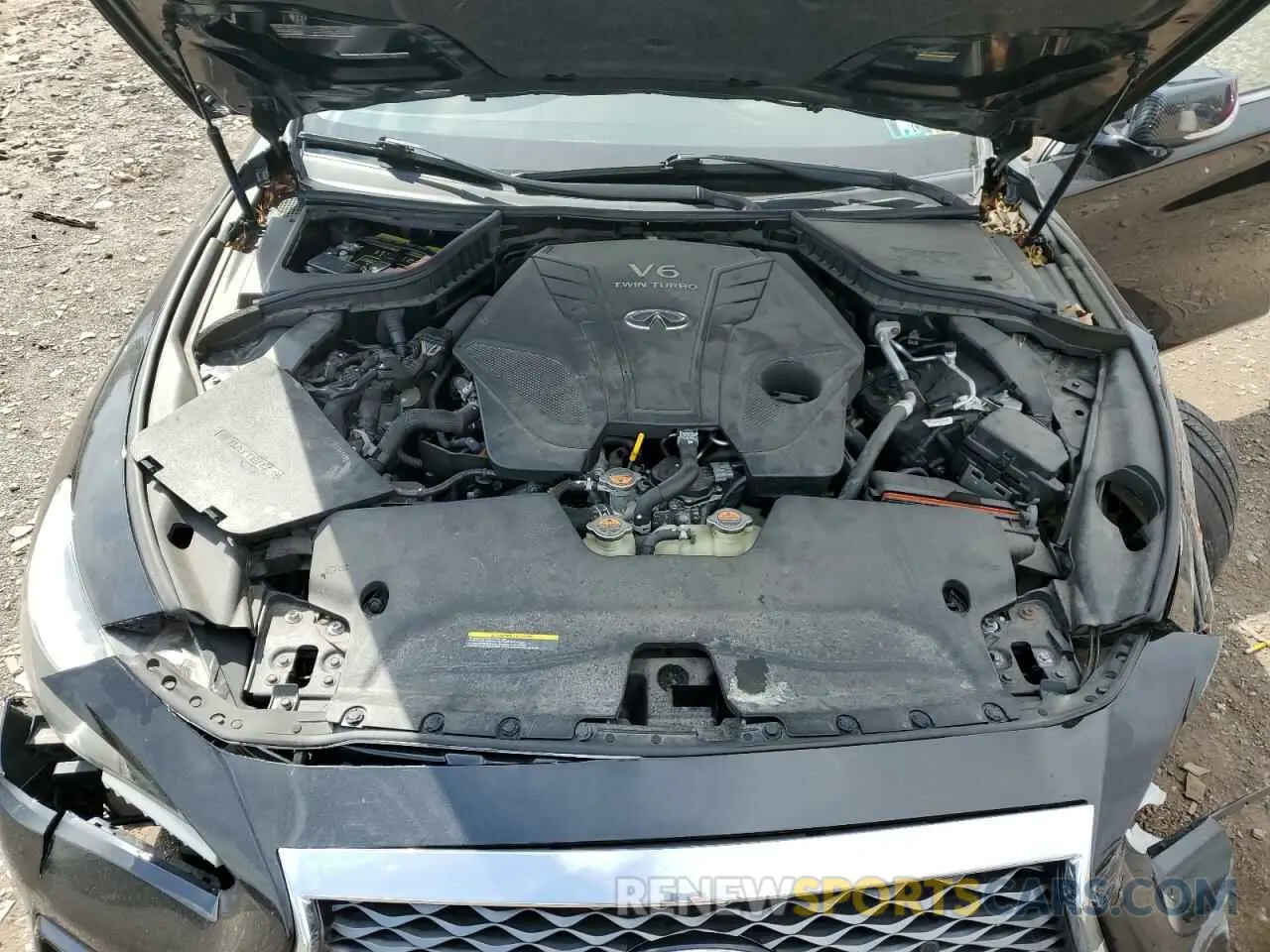 11 Photograph of a damaged car JN1EV7AR9KM555427 INFINITI Q50 2019