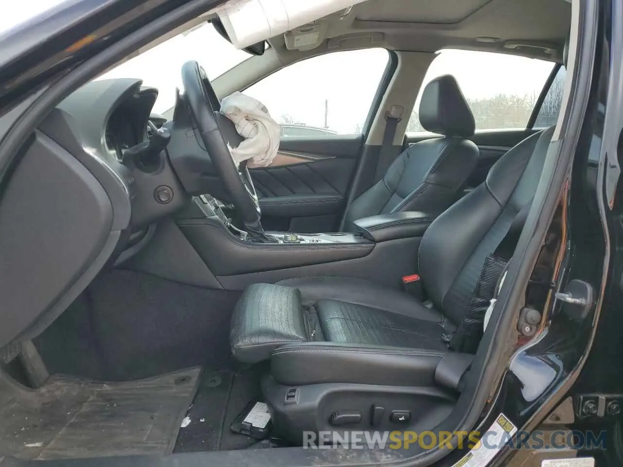 7 Photograph of a damaged car JN1EV7AR9KM555427 INFINITI Q50 2019