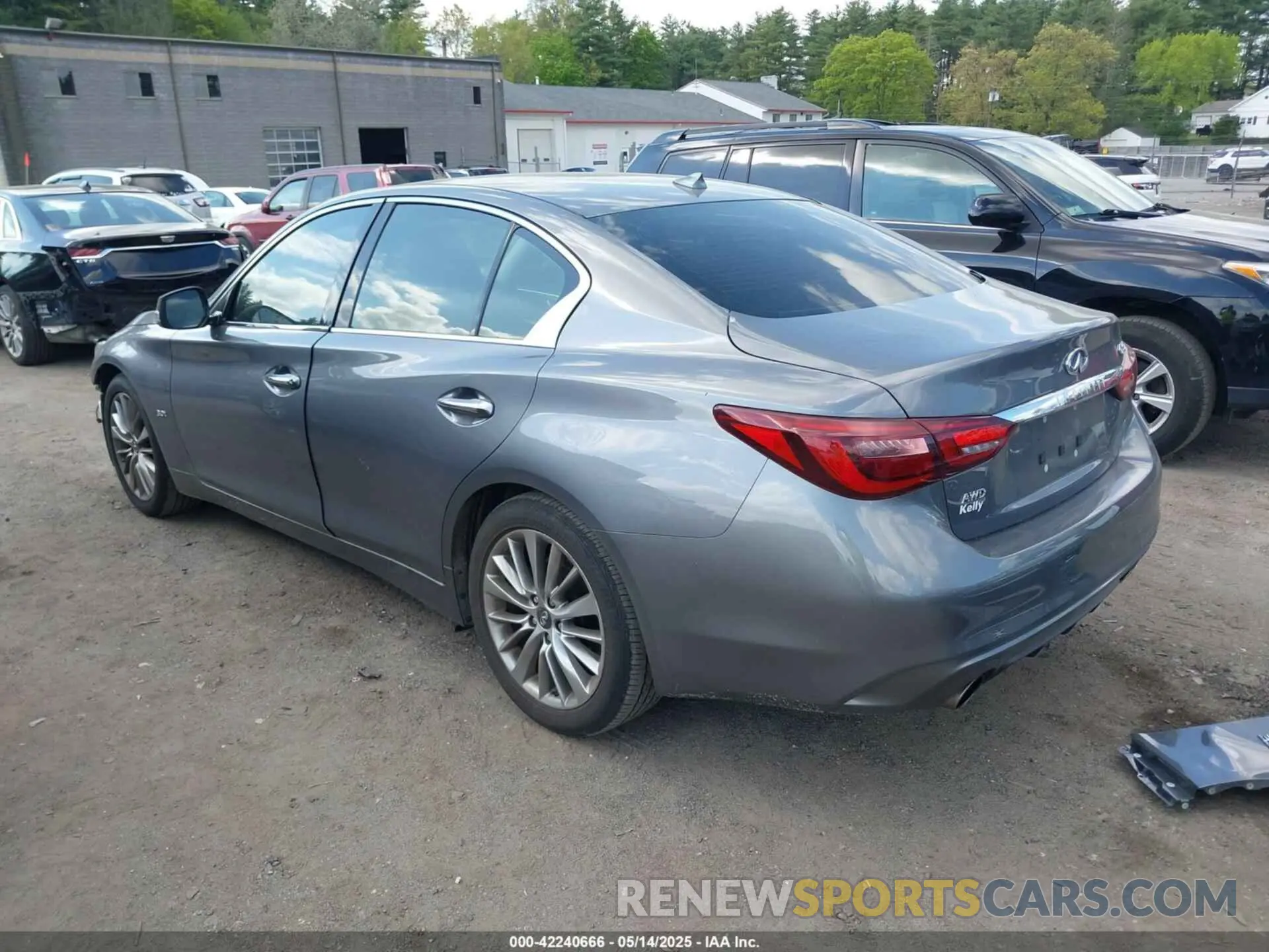3 Фотография поврежденного автомобиля JN1EV7AR9KM558120 INFINITI Q50 2019