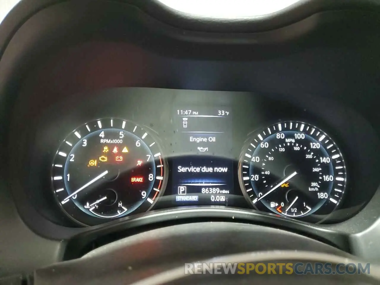 9 Photograph of a damaged car JN1EV7AR9KM591652 INFINITI Q50 2019