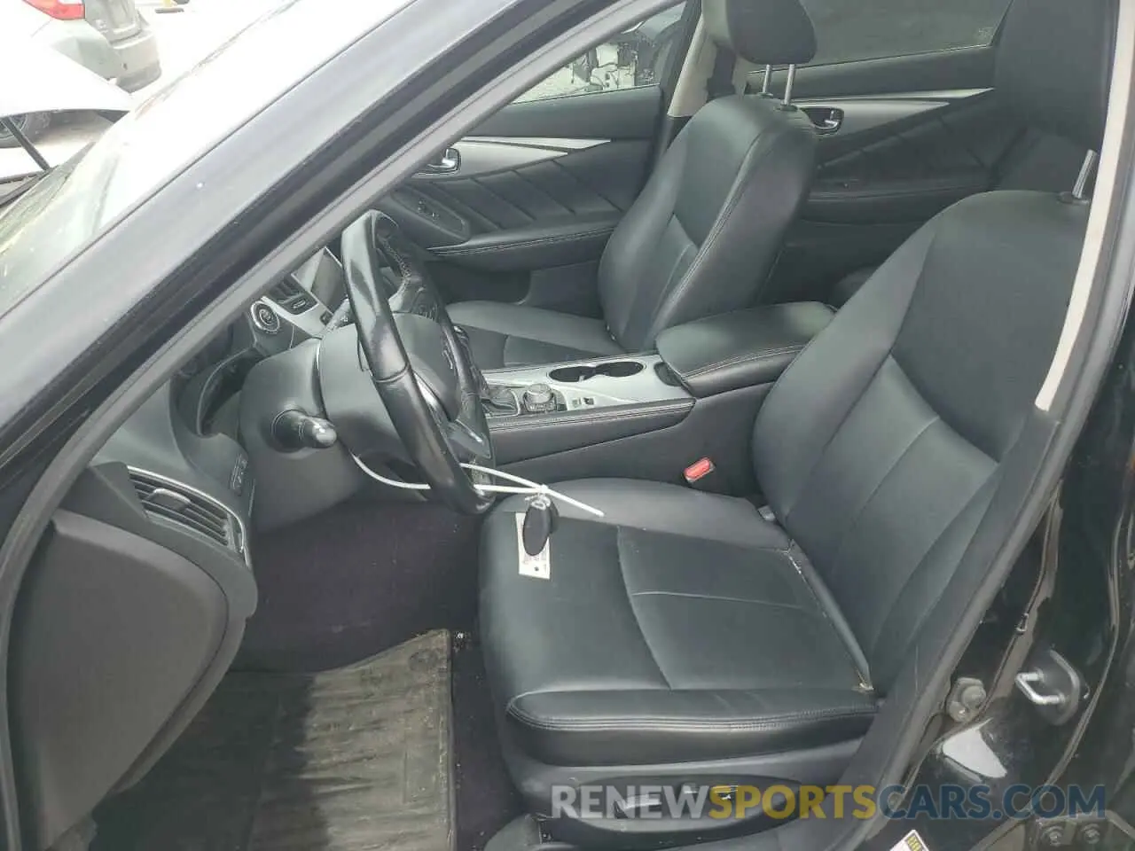 7 Photograph of a damaged car JN1EV7AR9KM591778 INFINITI Q50 2019