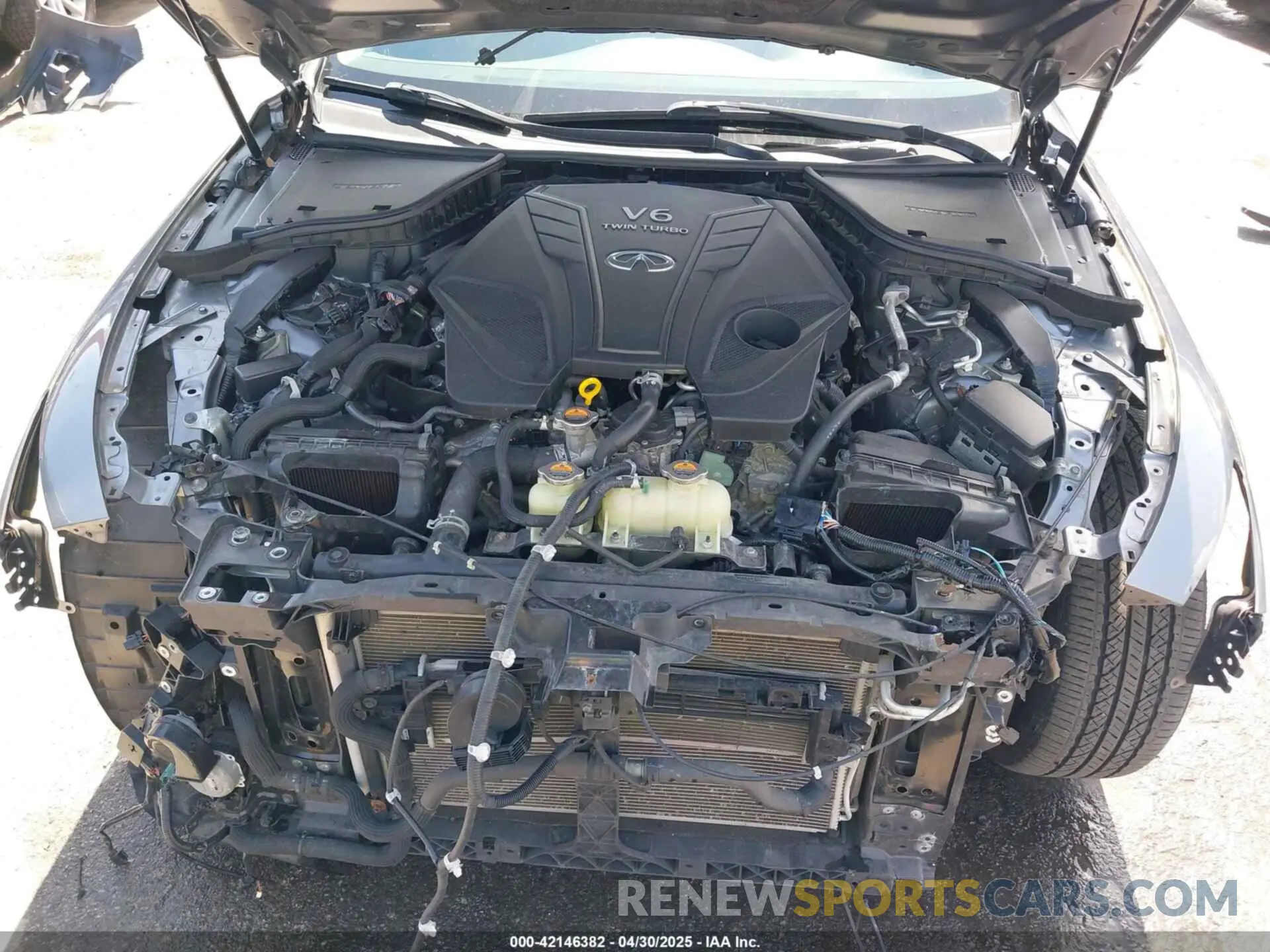 10 Photograph of a damaged car JN1EV7ARXKM552181 INFINITI Q50 2019