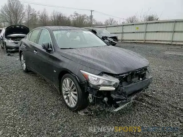 11 Фотография поврежденного автомобиля JN1EV7ARXKM554819 INFINITI Q50 2019