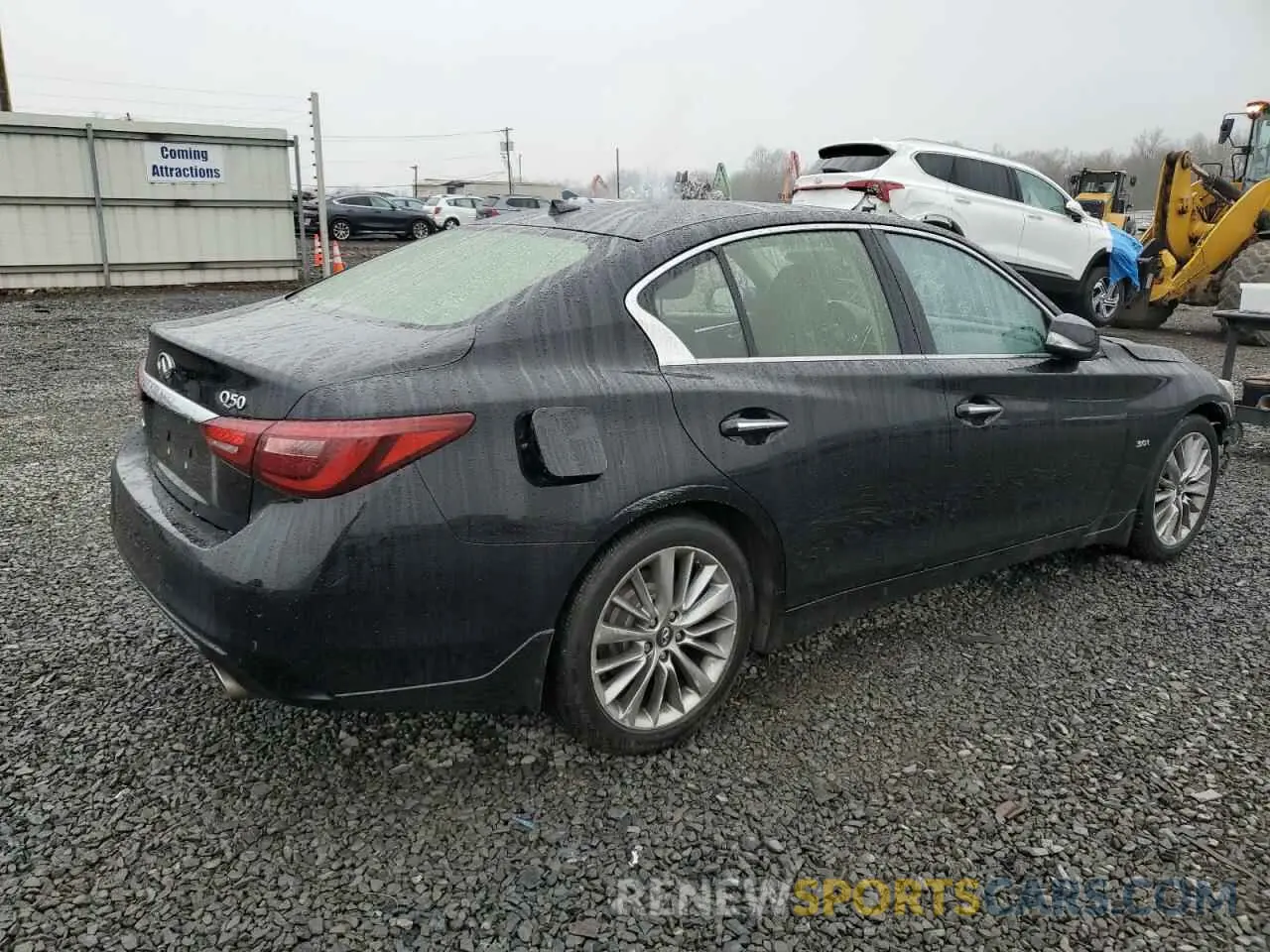 3 Фотография поврежденного автомобиля JN1EV7ARXKM554819 INFINITI Q50 2019