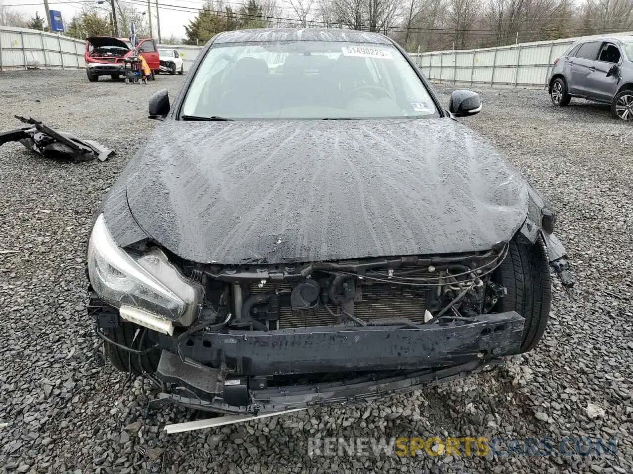 5 Фотография поврежденного автомобиля JN1EV7ARXKM554819 INFINITI Q50 2019