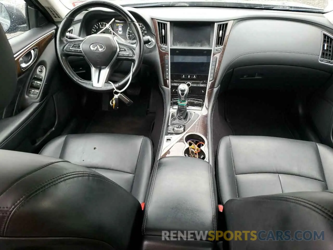 8 Фотография поврежденного автомобиля JN1EV7ARXKM554819 INFINITI Q50 2019
