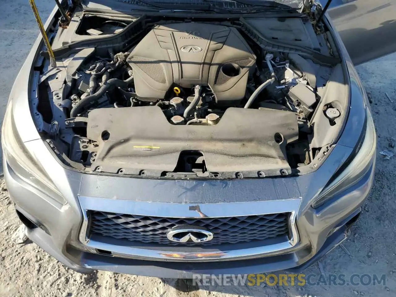 11 Фотография поврежденного автомобиля JN1EV7ARXKM555808 INFINITI Q50 2019