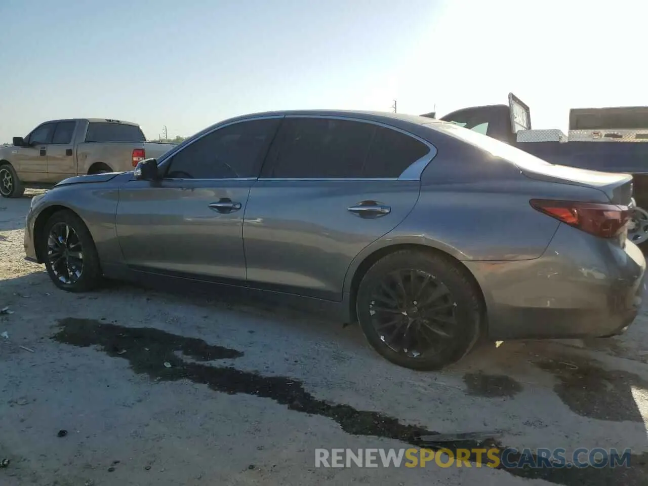 2 Фотография поврежденного автомобиля JN1EV7ARXKM555808 INFINITI Q50 2019
