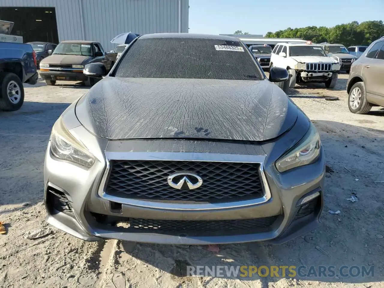 5 Фотография поврежденного автомобиля JN1EV7ARXKM555808 INFINITI Q50 2019
