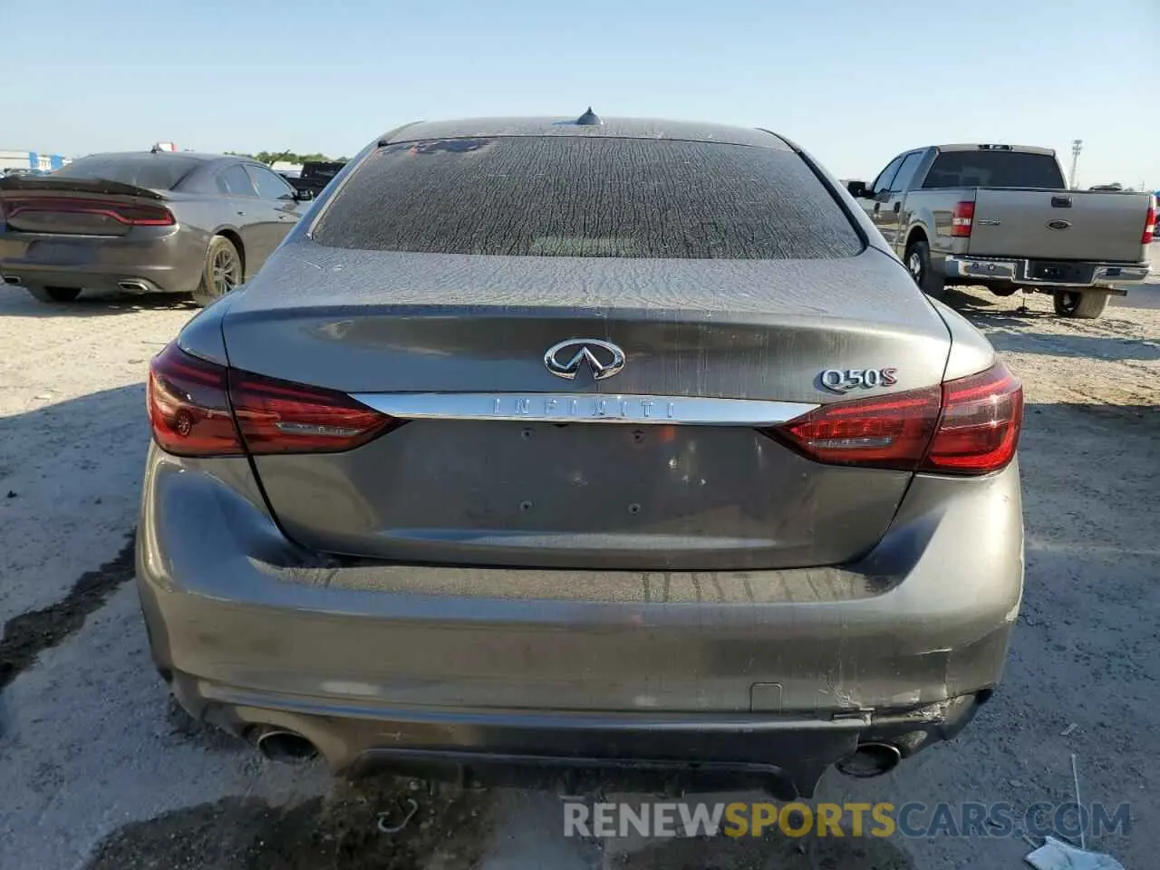 6 Фотография поврежденного автомобиля JN1EV7ARXKM555808 INFINITI Q50 2019